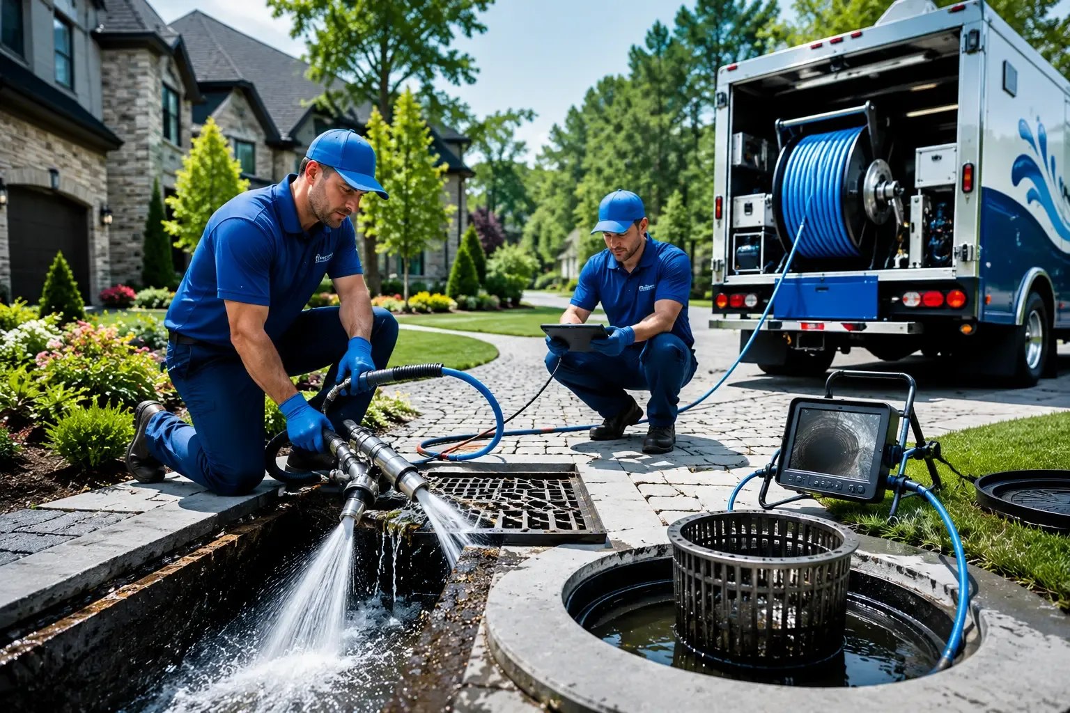 Local outdoor drain cleaning professionals in Lindsborg, KS